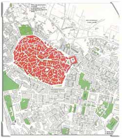 mappa città