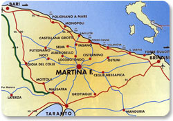 mappa martina franca